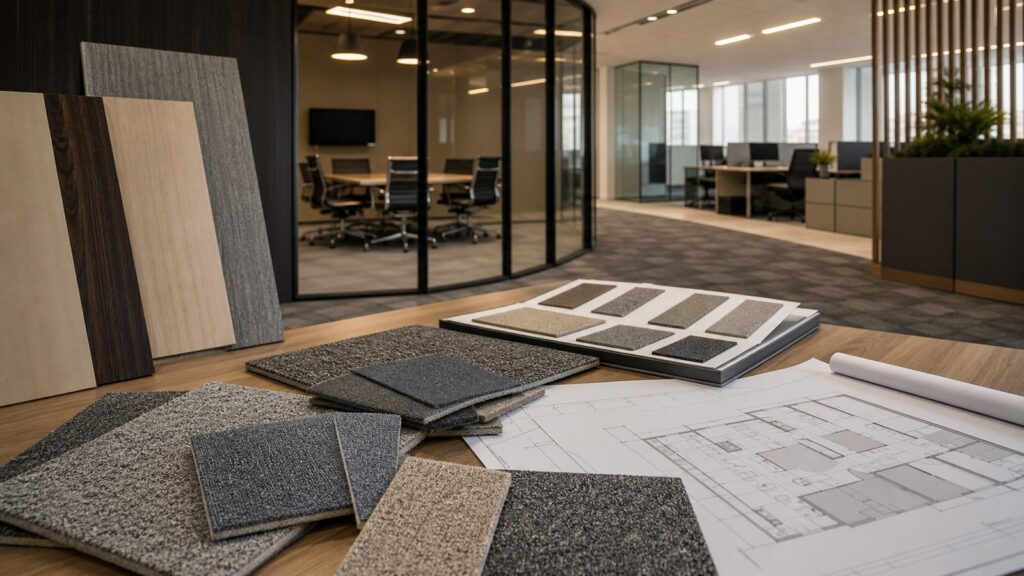 Imagem ilustrativa do artigo "Guia de Carpete para Obras Corporativas: Especificação e Instalação"